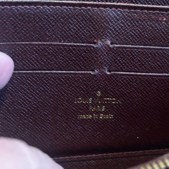 Louis Vuitton DENIM Authentic Monogram Zippy Wallet - Picture 8 of 12